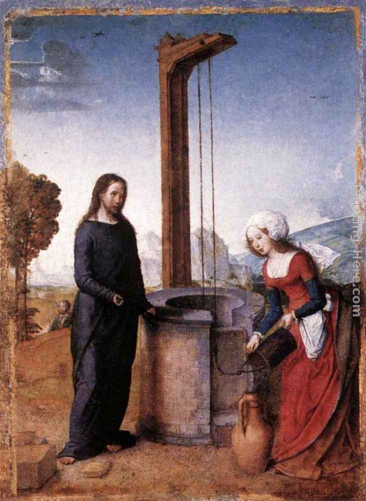 Juan De Flandes Christ and the Woman of Samaria